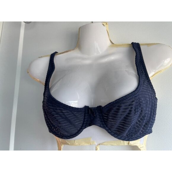 Navy Blue Demi Bra - Picture 8 of 13